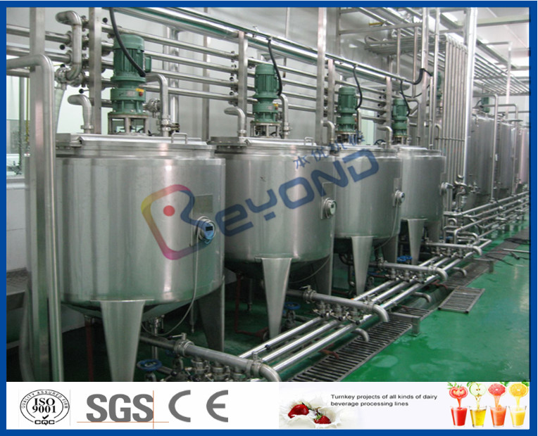 Soft Drink Beverage Industry Carbonated Water Plants , Full Automatic Energy Drink Production Line