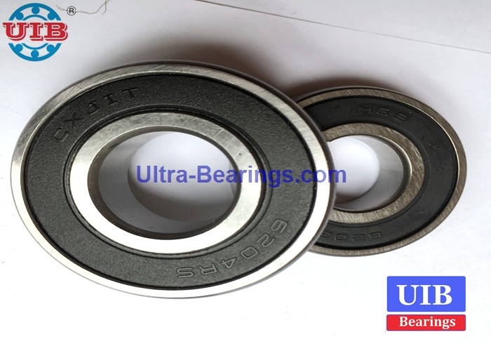P0 Chrome Steel Gcr15 Precision Ball Bearing 20*52*15mm 6304 2RS For Conveyor Roller