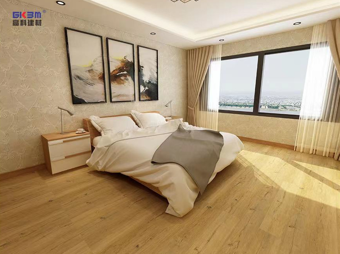 Click Wood SPC Flooring 5mm Waterproof Gold Grail GKBM Greenpy MJ-W6005