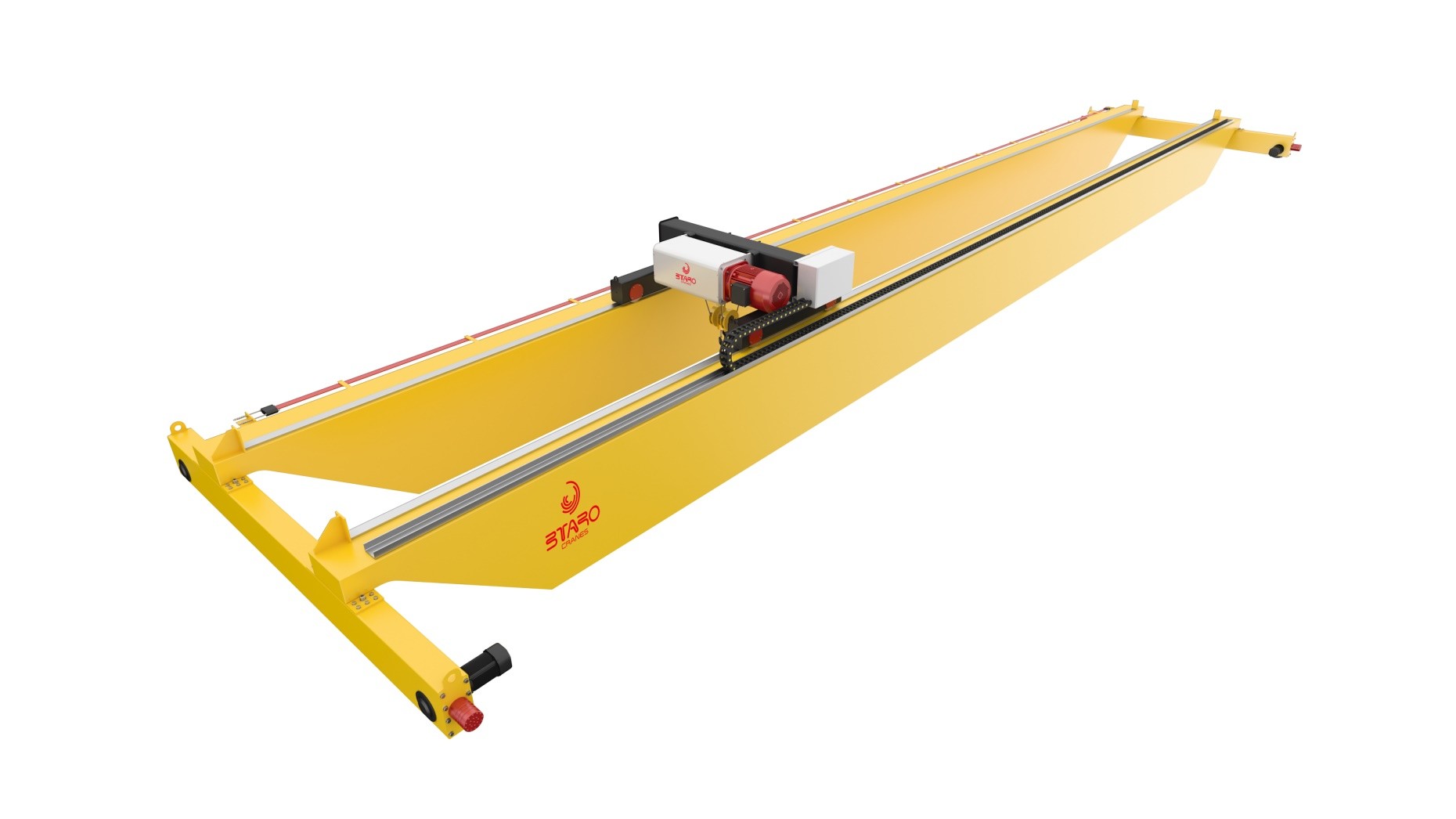 Safe Double Girder Overhead Crane for Heavy-duty Lifting 5-800t Load Capacity