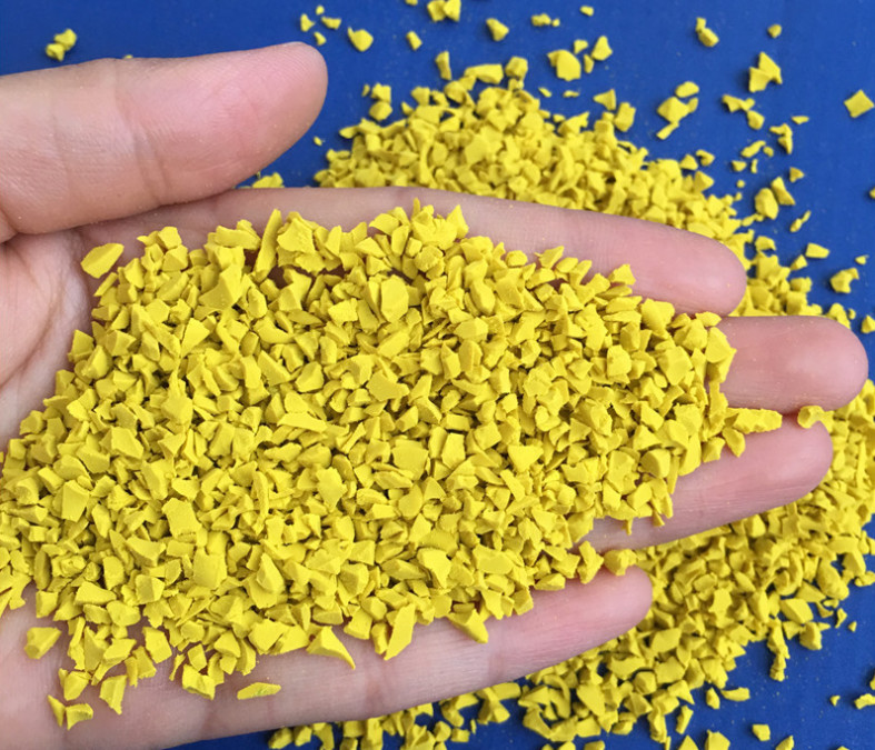 Anti Slip Flame Resistance 1mm 3mm Ecolastic EPDM Granules