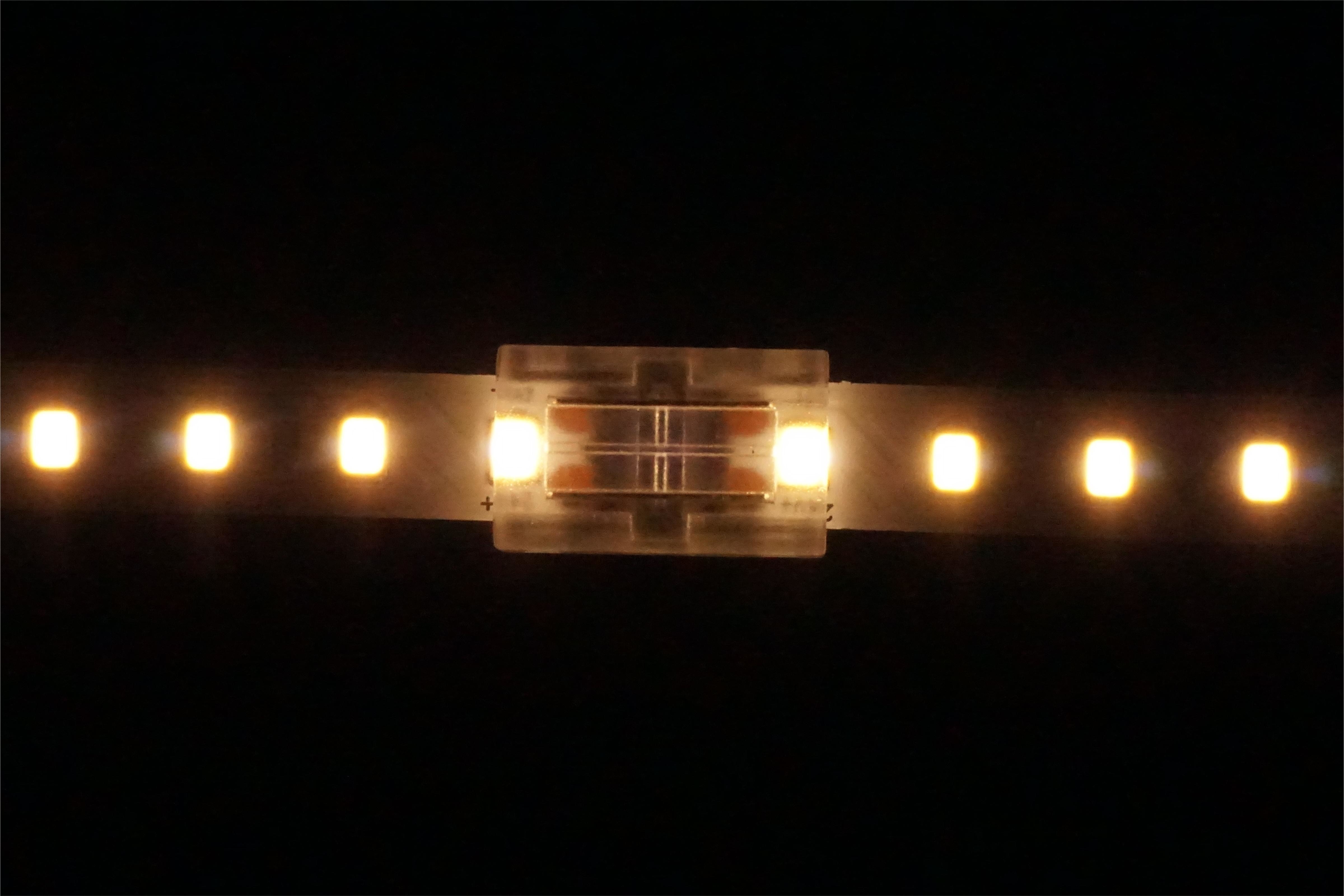 2 Pin 8mm SMD LED Strip Connectors Strip To Strip Quick Connector