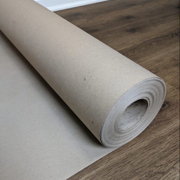 During Construction Temporary Floor Protection Paper To Protect Finished Floor