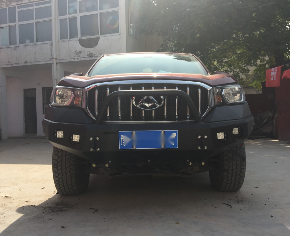 T60 Pickup Maxus Auto Parts Winch Bull Bar Front Bumper Rear Bumper with Tire Carrier Jerrycan Holder