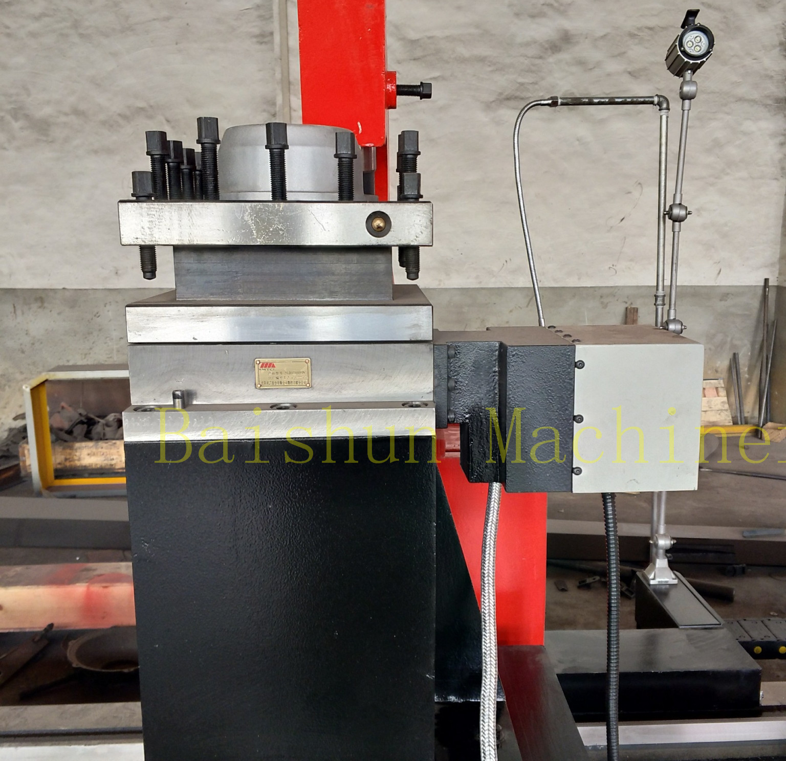 Heavy Duty Horizontal Lathe Machine With CNC Control 2000mm Diameter
