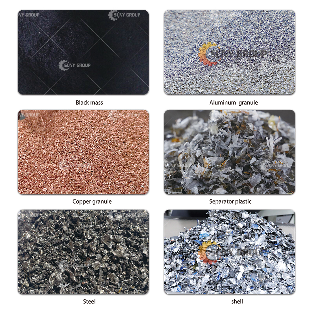 2023 Model Lithium Battery Recycling Machine For Cathode Powder From Scrap Batteries
