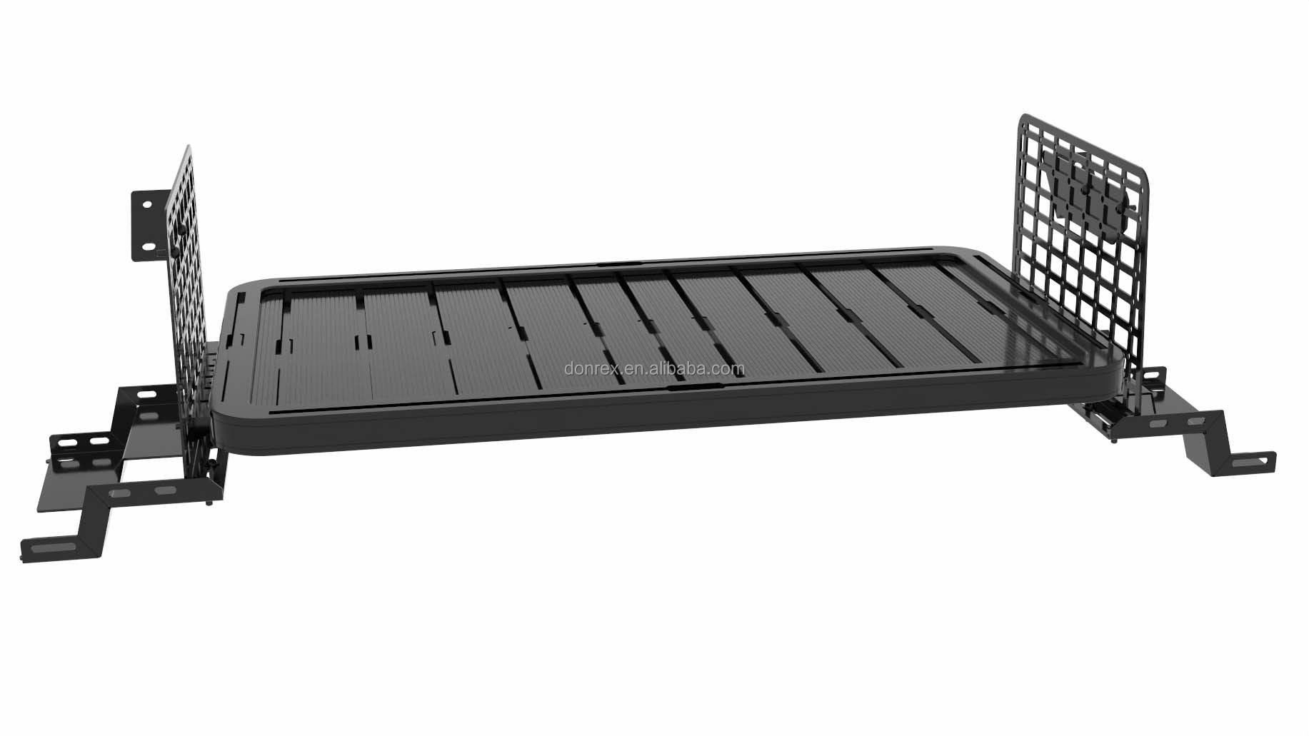 Aluminium Alloy and Carbon Steel Cargo Storage Cover for Jeep Wrangler JK Accessories