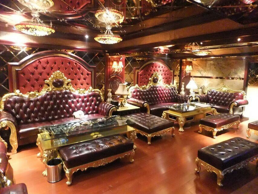 Corner Office Living Room L Shaped Sofa Sectional KTV Hotel French Style Couch