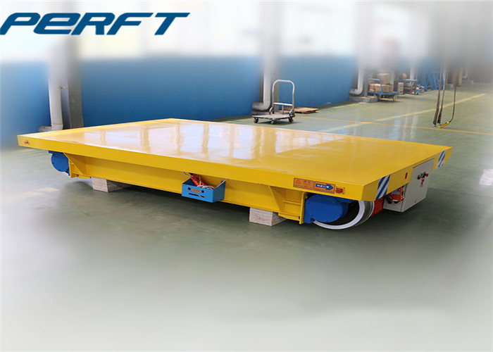 Customization Electric Rail Transfer Cart For Industrial Light Material Transportation