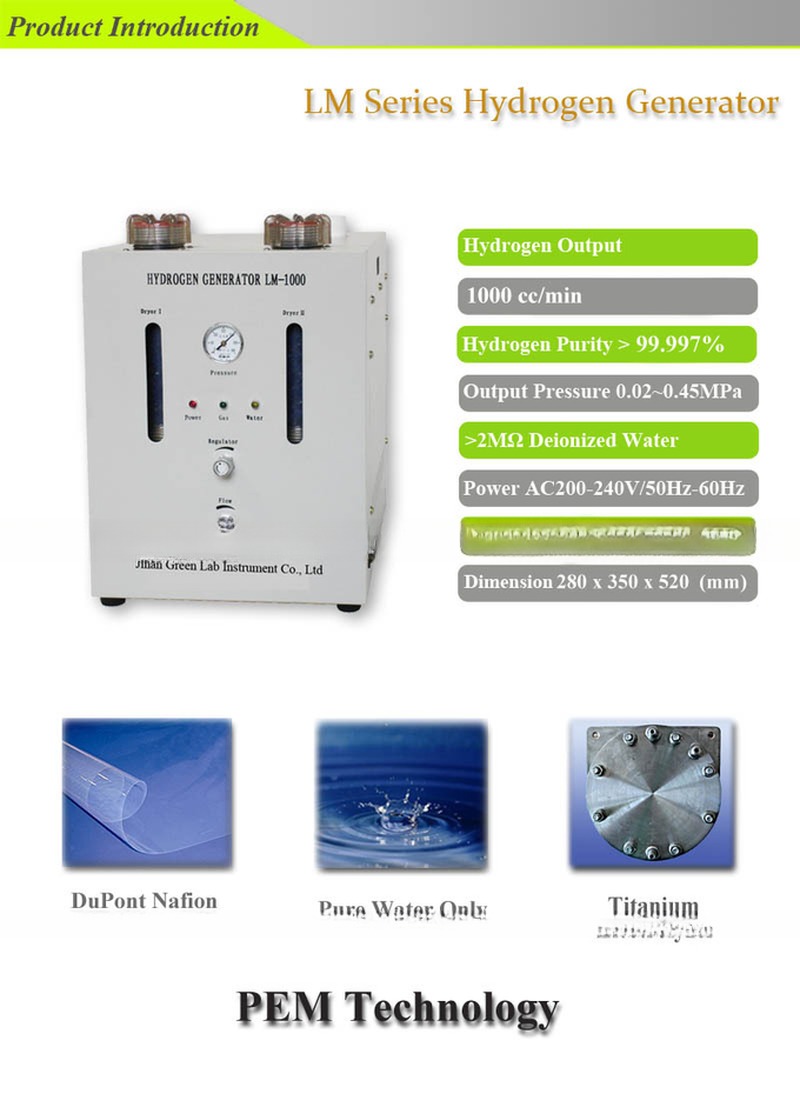 240V Power Supply Hydrogen Generator for Power Generation 0.45Mpa Delivery Pressure Gas