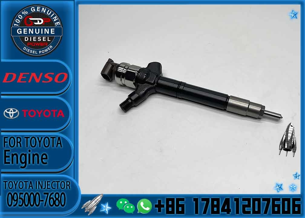 New Diesel Fuel Injector 095000-7690 095000-7680 For TOYOTA 1AD-FTV 2AD-FTV 23670-09230 23670-09270