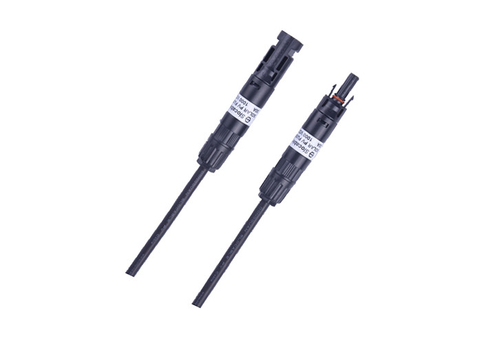 Outdoor UV Resistance MC4 30A L Type Parallel PV Branch Connectors Cable CE Certification