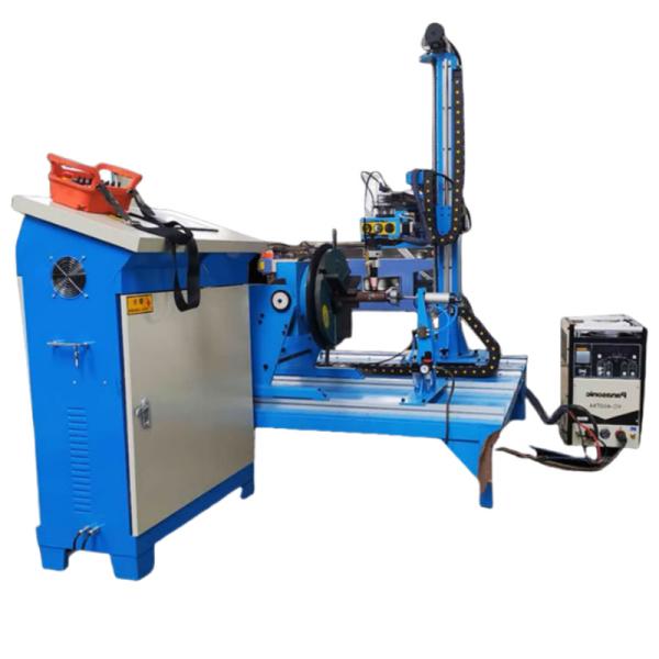 Industrial Compact Flange Welding Equipment 5kW PLC Control Hydraulic Clamping