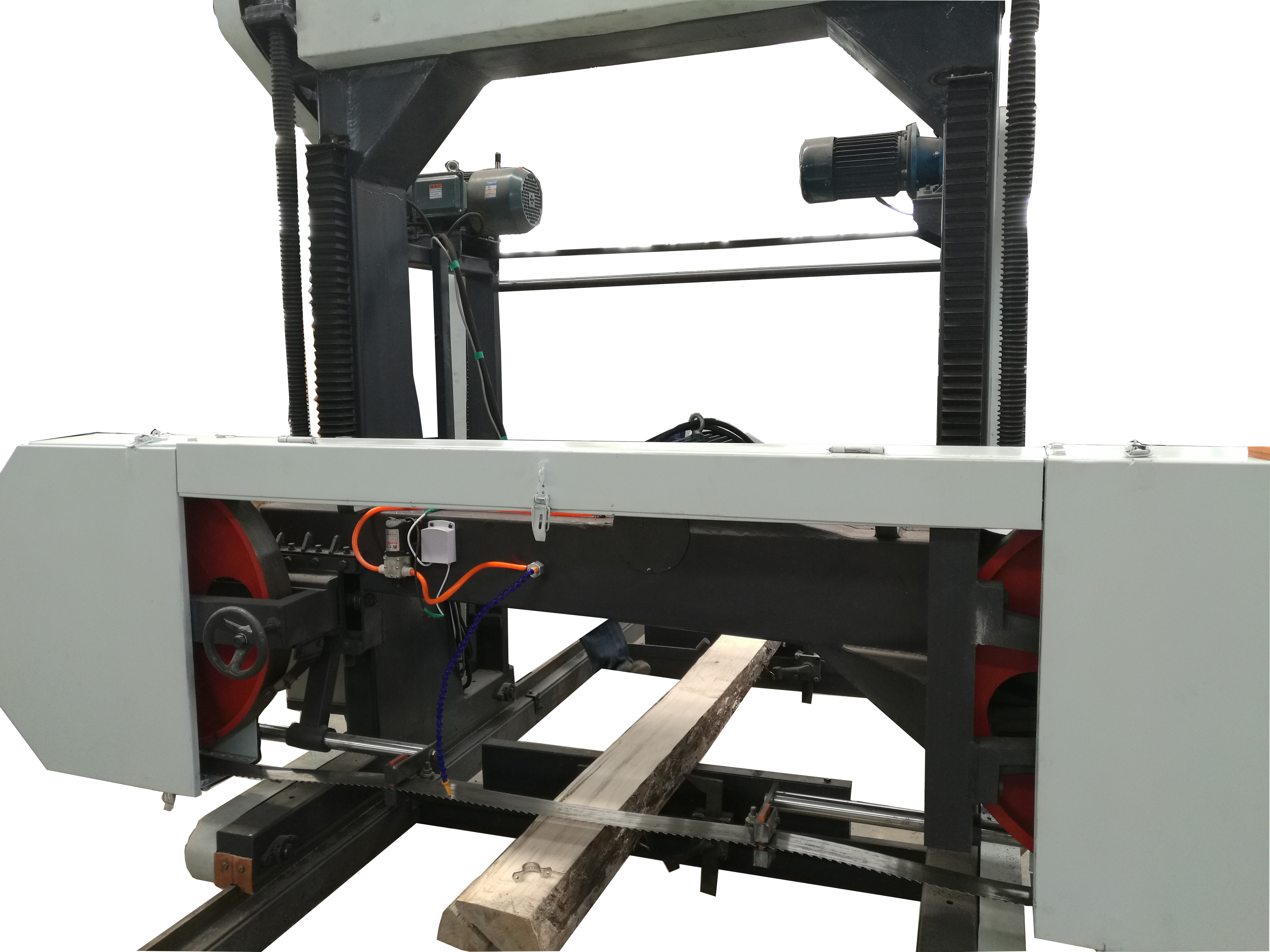 CNC Automatic Portable Mobile Sawmill Horizontal Machine Electric Sawmill For Sale