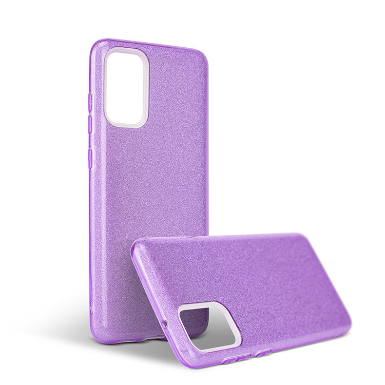 Dual Layers Shockproof Phone Cases Glitter Anti Drop For Samsung Galaxy S20