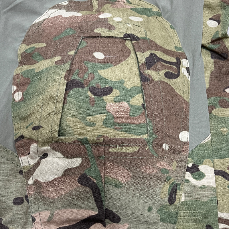 Wear-resistant Black Uniform Suit for Outdoor Training Breathable Long-sleeved Clothing