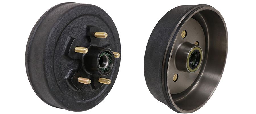 7" 10" 12" Electric Trailer Brake Drum Hubs Assembly for Trailer Parts Replacement