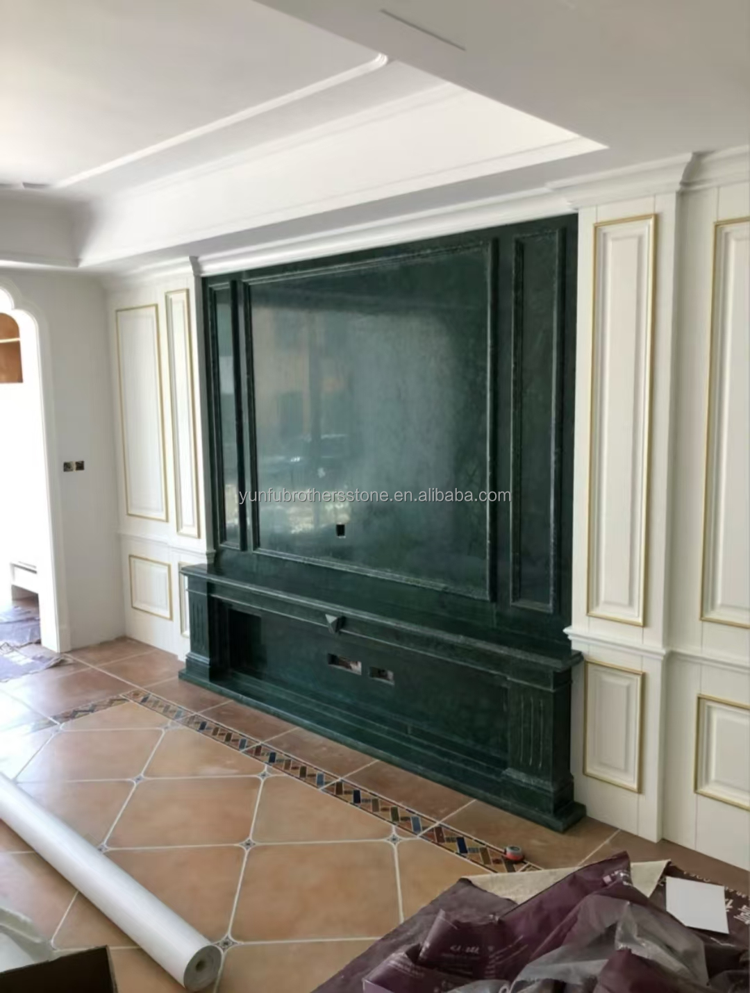 Indian Dark Green Onyx Stone Jade Green Marble Slab A Stunning Home Decoration Choice