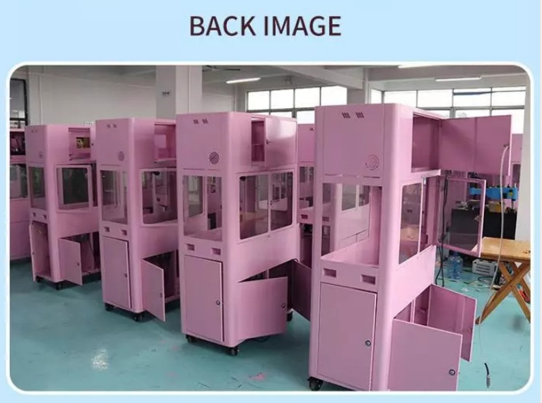Floss Flower Vending Cotton Candy Making Machine Automatic Customized Color