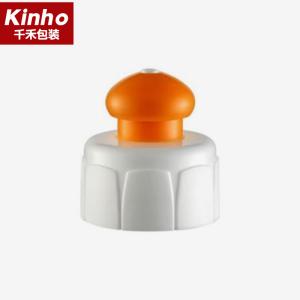 Buy cheap 28/410 Shampoo Bottle Cap Screw Mushroom Push Pull Bottle Caps product