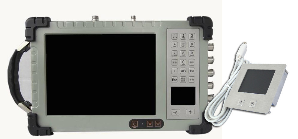 Vandal - proof Stainless steel Industrial Touchpad with 2 Mouse Button and Top Panel