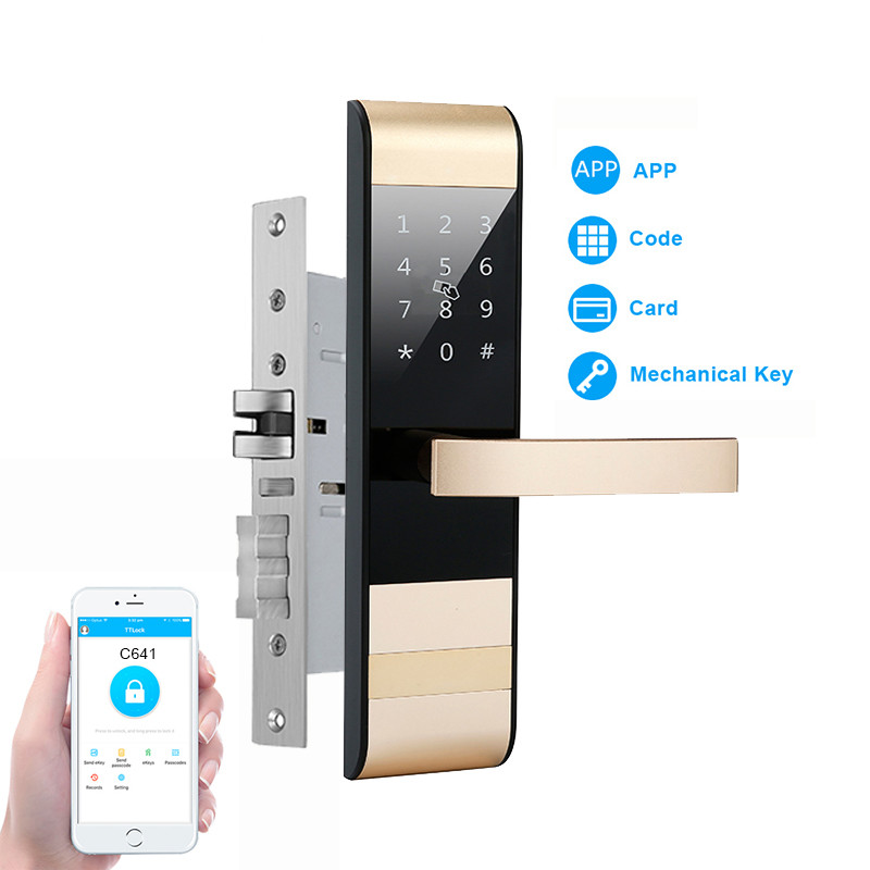 Cerradura Electronic Digital Lock TTlock Automatic Door Lock For Apartment