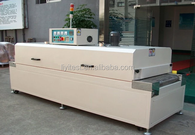 Industrial drying continuous tunnel furnace / tunnel kiln oven for rubber plastic