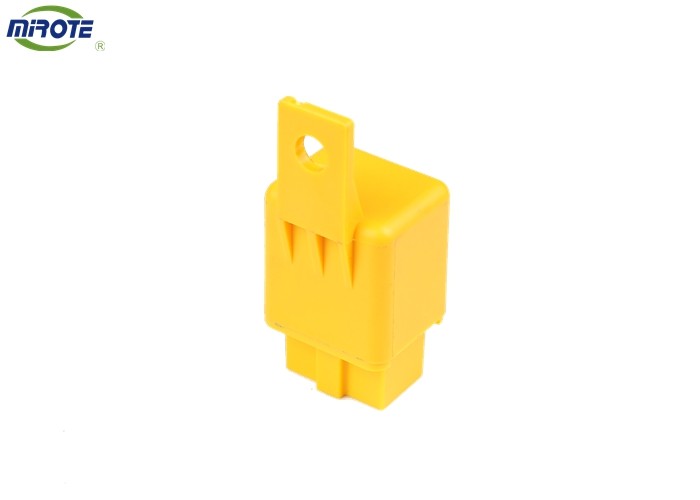 4 Pins Car Air Conditioner Relay 12V/ 24V 40 Amp Lightweight With Yellow Cover