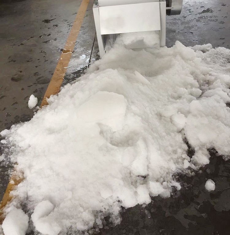 Stainless Steel Commercial Ice Breaker Machine 200kg/Min