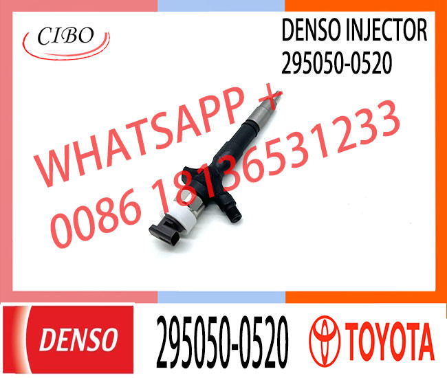Diesel Fuel Injector Common rail injector 23670-39365 23670-0L090 295050-0180 295050-0520 For Toyota Hilux 2KD/1KD-FTV 1