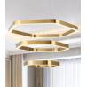 Buy cheap False Ceiling PVD Coated Metal LED Lighting Fixtures , Hanging Lamp from wholesalers