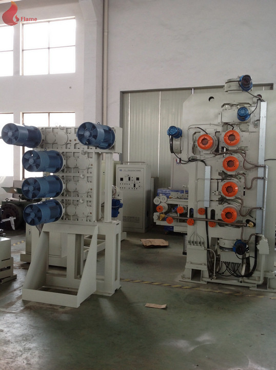 φ410×1200mm roller “Γ” type Five Rollers Rigid PVC Calender Machine With High tenacity