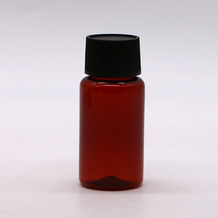 Base Material PET 1oz/25ml Customized Oral Liquid Plastic Bottle for Medical Industry