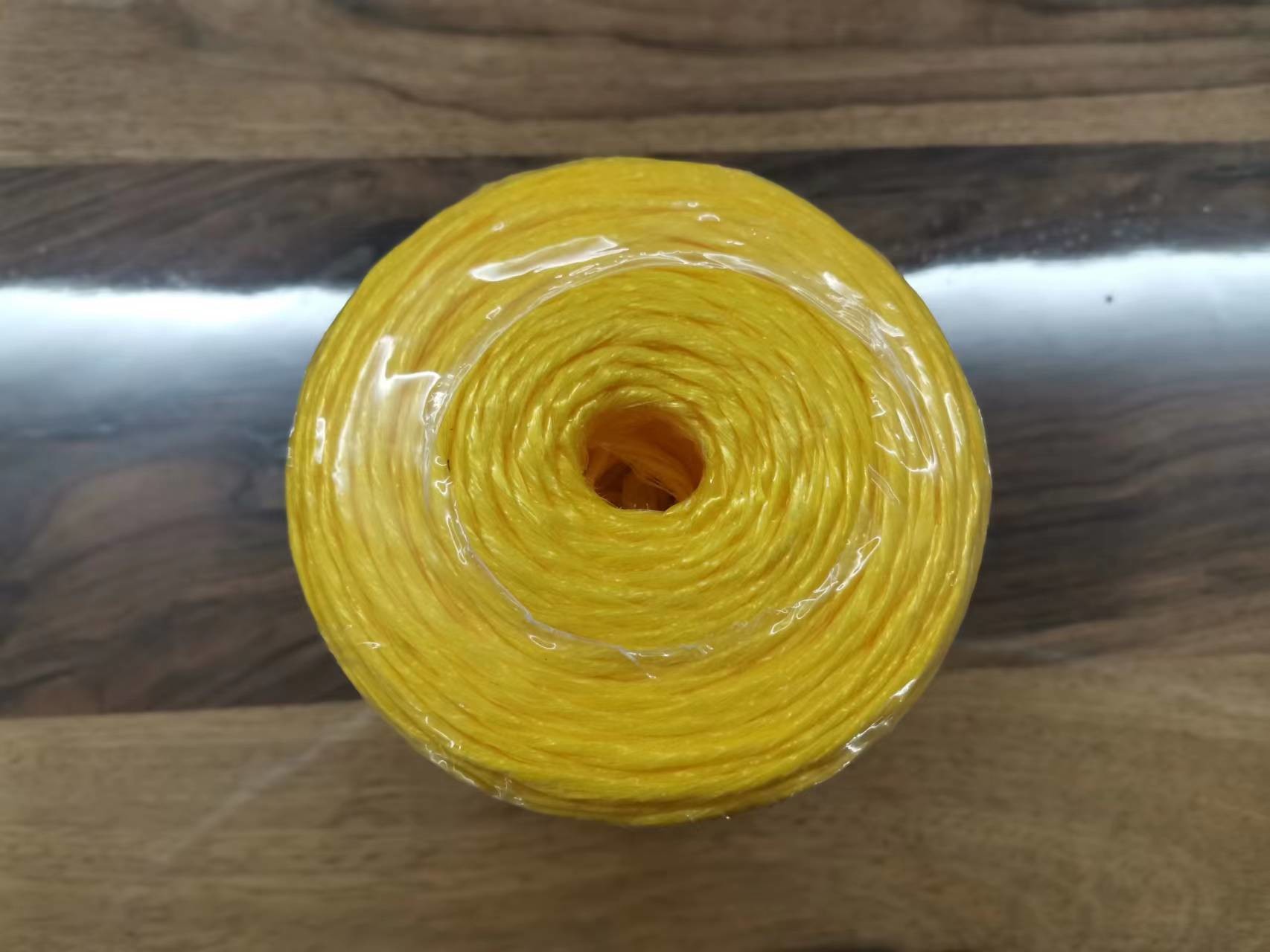 2mm Yellow PP Baler Twine Fibrillated 2g/M 250g 500g 1000g 2000g