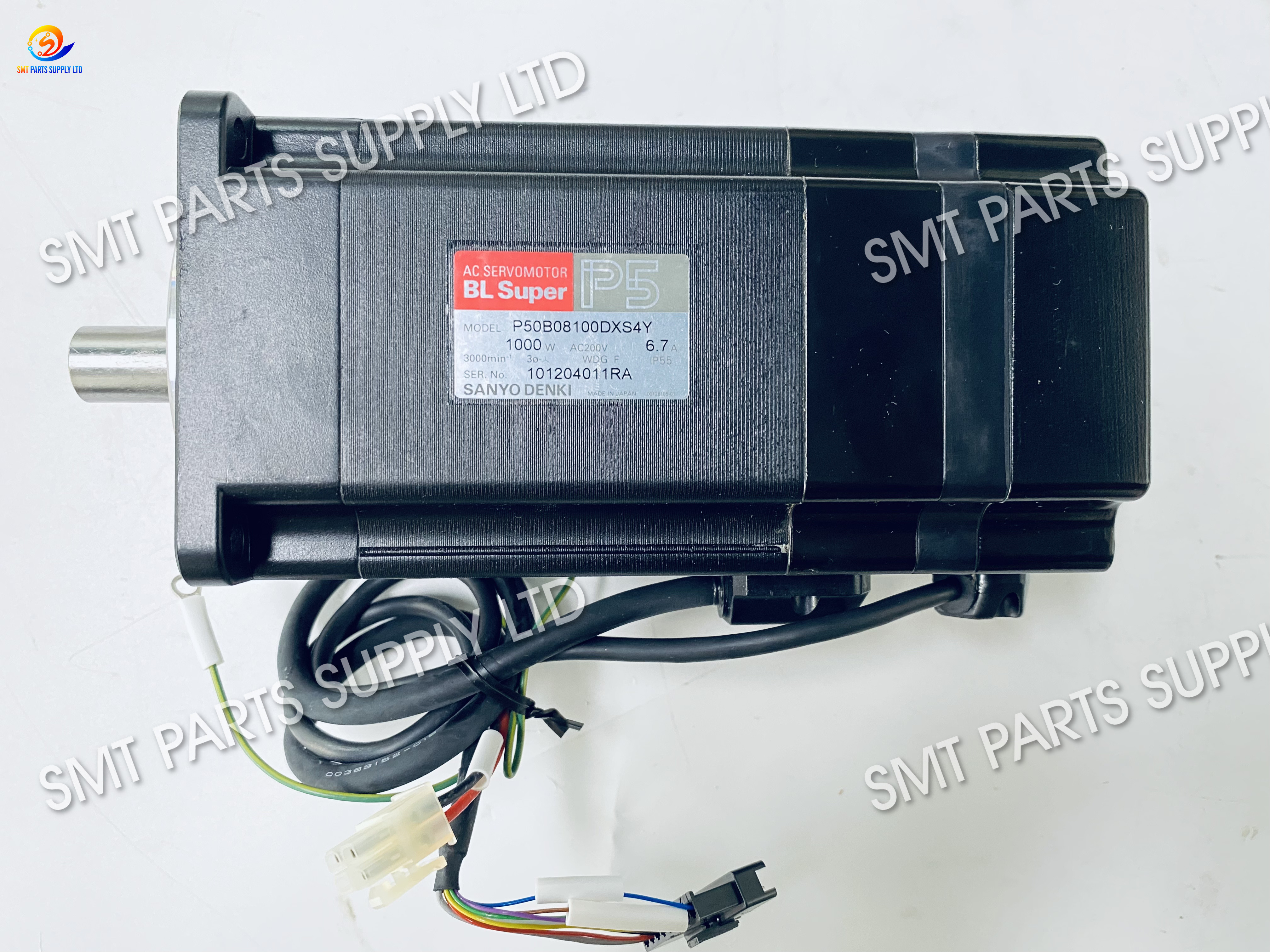 YAMAHA YV100X AC Servo Axis-X Motor 90K52-87174X SANYO DENKI P50B08100DXS4Y
