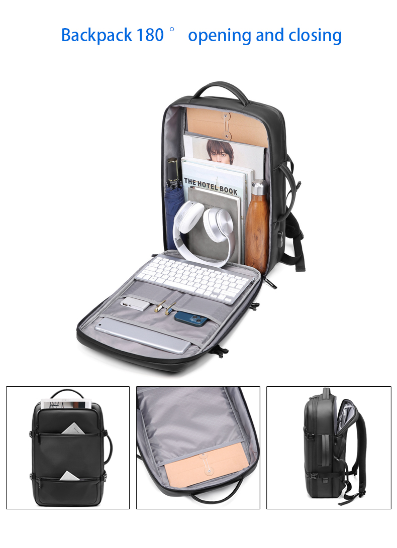 Factory new bag laptop usb charging men business waterproof bagpack backpack bag backpacks for men