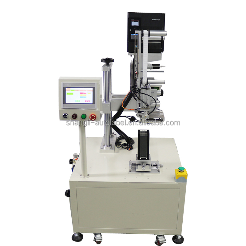 40 KG Semi Labeling Machine for Plastic Bottles and Glass Surfaces Wood Box Packaging