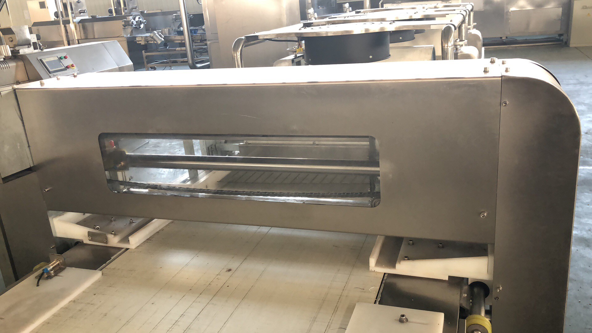 Muesli / Granola Bar Cutting Snack Bar Machine SS 304 Rice Cake Making