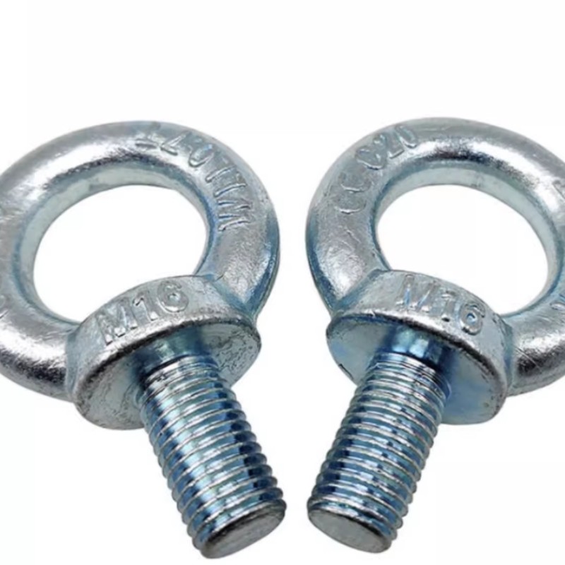 M33 M36 M42 Carbon Steel Blue White Zinc Plated Eye Bolt Class 8.8 10.9 12.9 DIN580