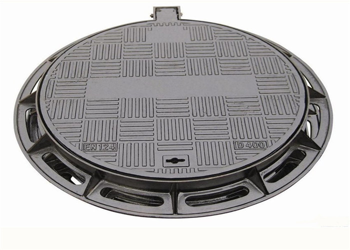 C250 D400 Ductile Iron Manhole Cover Corrosion Resistance EURO Standard