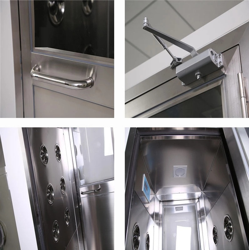 SUS304 120Volt Entrance Cleanroom Air Shower