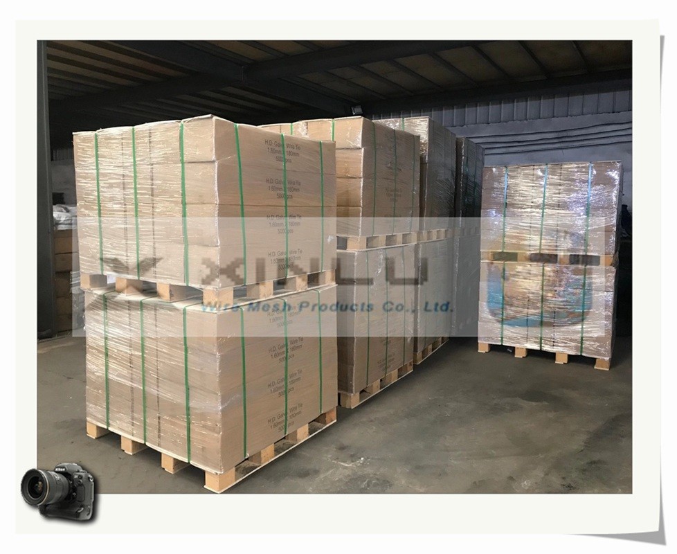 PVC Coated Double Loop Tie Wire Galvanised Φ1.2mm X L 16cm Binding Bar Tie Wire For Bag Closures