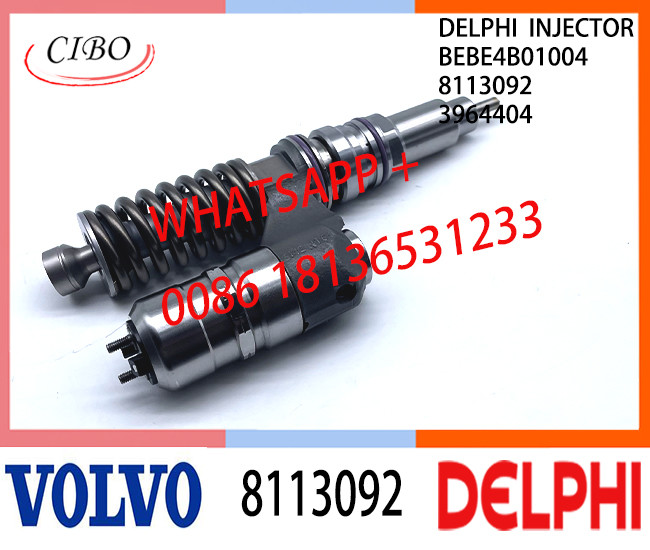 VOL 8113092 BEBE4B01004 3964404 Fuel engine Diesel Injector 8113092 BEBE4B01004 3964404 A0 for VOL FH12 (USA)