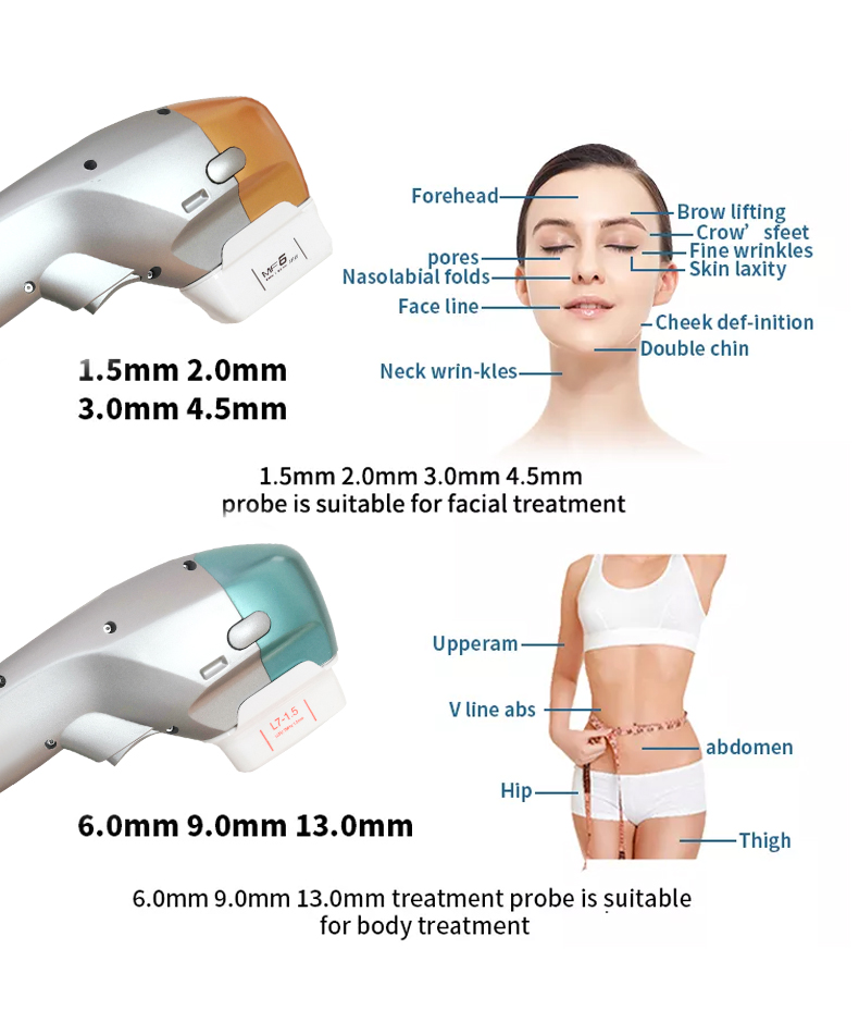 Anti Aging HIFU Slimming Machine Skin Care 7D Non Surgical Liposuction
