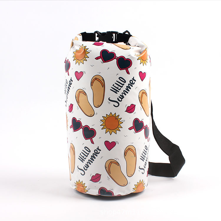10L PVC Waterproof Dry Bag , Small Waterproof Hiking Backpack For Adult