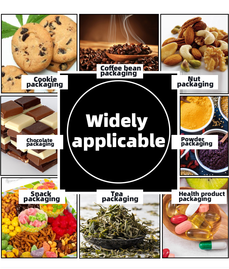 FDA-Approved Protein Powder Packaging Bags - Multi-Layer Moisture-Proof Stand-Up Pouches with Resealable Zipper, Customizable Sizes for Industrial