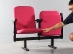 Folding Beam Mounted VIP Auditorium Seating With Armrest