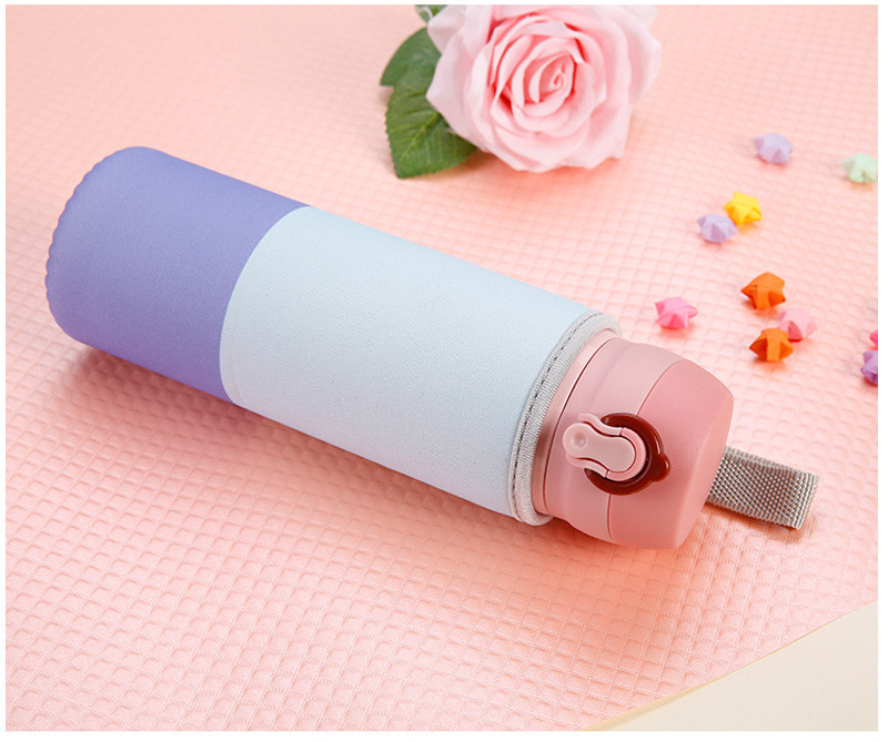 Sport Water Bottle Cover Neoprene Insulator Sleeve Portable Keep Cool