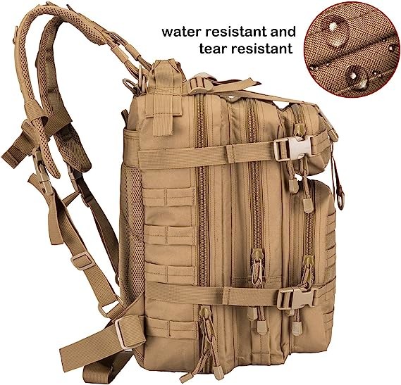 Small 30L Rucksack Military Tactical Backpack Outdoors Bug Out Bag Packable Backpack Lightweight Casual Daypack