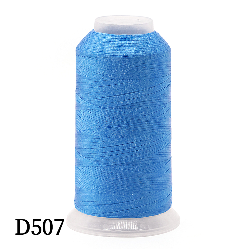 720 Colors 5000 Yard Filament Yarn Polyester/Viscose Embroidery Thread for Industrial
